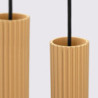 Suspension KARBON 4L Doré Sollux | 4 GU10 Design