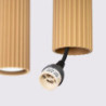 Suspension KARBON 4L Doré Sollux | 4 GU10 Design