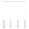 Suspension KARBON 4L Beige Sollux | 4 GU10 Design