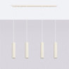 Suspension KARBON 4L Beige Sollux | 4 GU10 Design