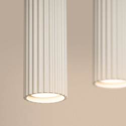 Suspension KARBON 4L Beige Sollux | 4 GU10 Design