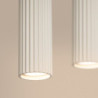 Suspension KARBON 4L Beige Sollux | 4 GU10 Design