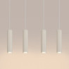 Suspension KARBON 4L Beige Sollux | 4 GU10 Design