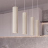 Suspension KARBON 4L Beige Sollux | 4 GU10 Design