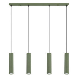 Suspension KARBON 4L Vert Olive Sollux | 4 GU10