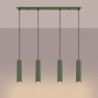 Suspension KARBON 4L Vert Olive Sollux | 4 GU10