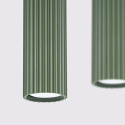 Suspension KARBON 4L Vert Olive Sollux | 4 GU10