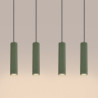 Suspension KARBON 4L Vert Olive Sollux | 4 GU10
