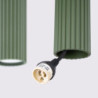 Suspension KARBON 4L Vert Olive Sollux | 4 GU10