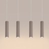 Suspension KARBON 4L Taupe Sollux | 4 GU10 Design