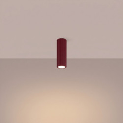 Plafonnier KARBON 20 Bordeaux Sollux | GU10 Design