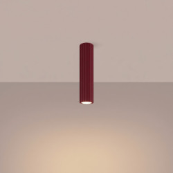 Plafonnier KARBON 30 Bordeaux Sollux | GU10 Design