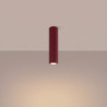 Plafonnier KARBON 30 Bordeaux Sollux | GU10 Design