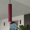 Plafonnier KARBON 40 Bordeaux Sollux | GU10 Design