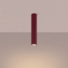 Plafonnier KARBON 60 Bordeaux Sollux | GU10 Design