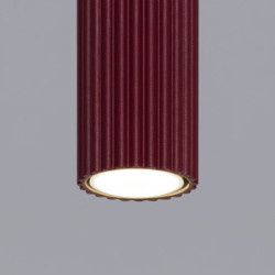 Plafonnier KARBON 60 Bordeaux Sollux | GU10 Design