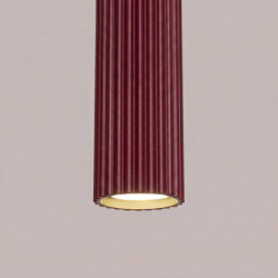 Suspension KARBON 3L Bordeaux Sollux | 3 GU10 Design