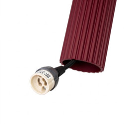 Suspension KARBON 3P Bordeaux Sollux | 3 GU10 Design
