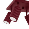 Plafonnier KARBON 4 Bordeaux Sollux | GU10 Design