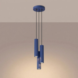Suspension KARBON 3P Outremer Sollux | 3 GU10 Design