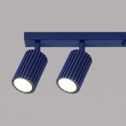 Plafonnier KARBON 6L Outremer Sollux | 6 GU10 Design