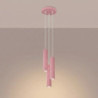 Suspension KARBON 3P Rose Sollux | 3 GU10 Design