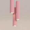 Suspension KARBON 3P Rose Sollux | 3 GU10 Design