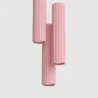 Suspension KARBON 3P Rose Sollux | 3 GU10 Design