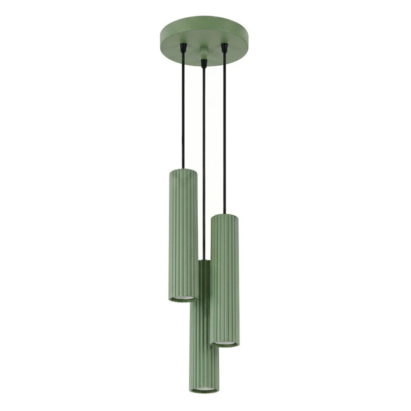 Suspension KARBON 3P Sauge Sollux | 3 GU10 Design