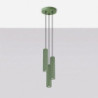 Suspension KARBON 3P Sauge Sollux | 3 GU10 Design