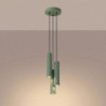 Suspension KARBON 3P Sauge Sollux | 3 GU10 Design