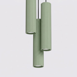 Suspension KARBON 3P Sauge Sollux | 3 GU10 Design