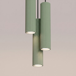 Suspension KARBON 3P Sauge Sollux | 3 GU10 Design