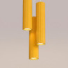 Suspension KARBON 3P Jaune Sollux | 3 GU10 Design