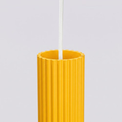 Suspension KARBON 3P Jaune Sollux | 3 GU10 Design
