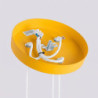 Suspension KARBON 3P Jaune Sollux | 3 GU10 Design
