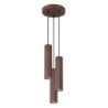 Suspension KARBON 3P Marron Sollux | 3 GU10 Design