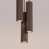 Suspension KARBON 3P Marron Sollux | 3 GU10 Design