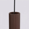 Suspension KARBON 3P Marron Sollux | 3 GU10 Design
