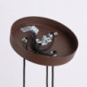 Suspension KARBON 3P Marron Sollux | 3 GU10 Design
