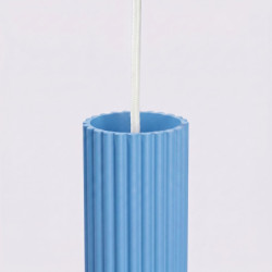 Suspension KARBON 3P Bleu Ciel Sollux | 3 GU10 Design