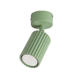 Plafonnier KARBON 1 Sauge Sollux | Spot GU10 Design