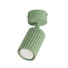 Plafonnier KARBON 1 Sauge Sollux | Spot GU10 Design