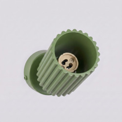 Plafonnier KARBON 1 Sauge Sollux | Spot GU10 Design
