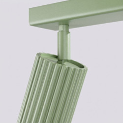 Plafonnier KARBON 2 Sauge Sollux | Spot GU10 Design