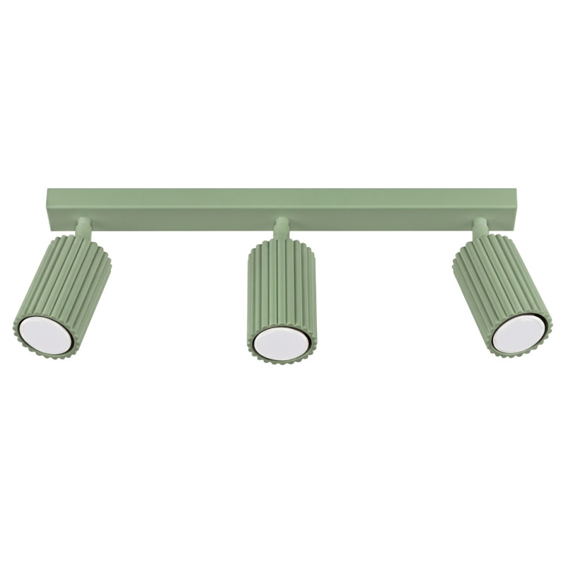 Plafonnier KARBON 3L Sauge Sollux | 3 Spots GU10 Design