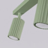 Plafonnier KARBON 3L Sauge Sollux | 3 Spots GU10 Design