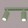 Plafonnier KARBON 3L Sauge Sollux | 3 Spots GU10 Design