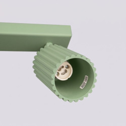 Plafonnier KARBON 3L Sauge Sollux | 3 Spots GU10 Design