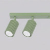 Plafonnier KARBON 6L Sauge Sollux | 6 Spots GU10 Design